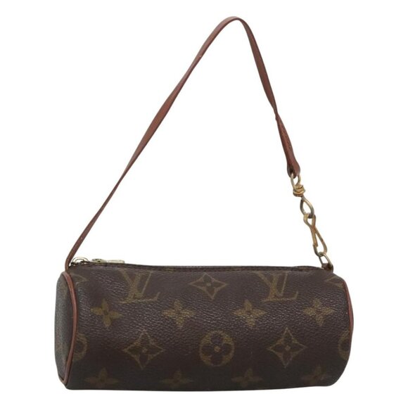 LOUIS VUITTON Monogram Papillon Pouch LV Auth SW860 - Picture 1 of 16